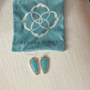 Kendra Scott turquoise earrings